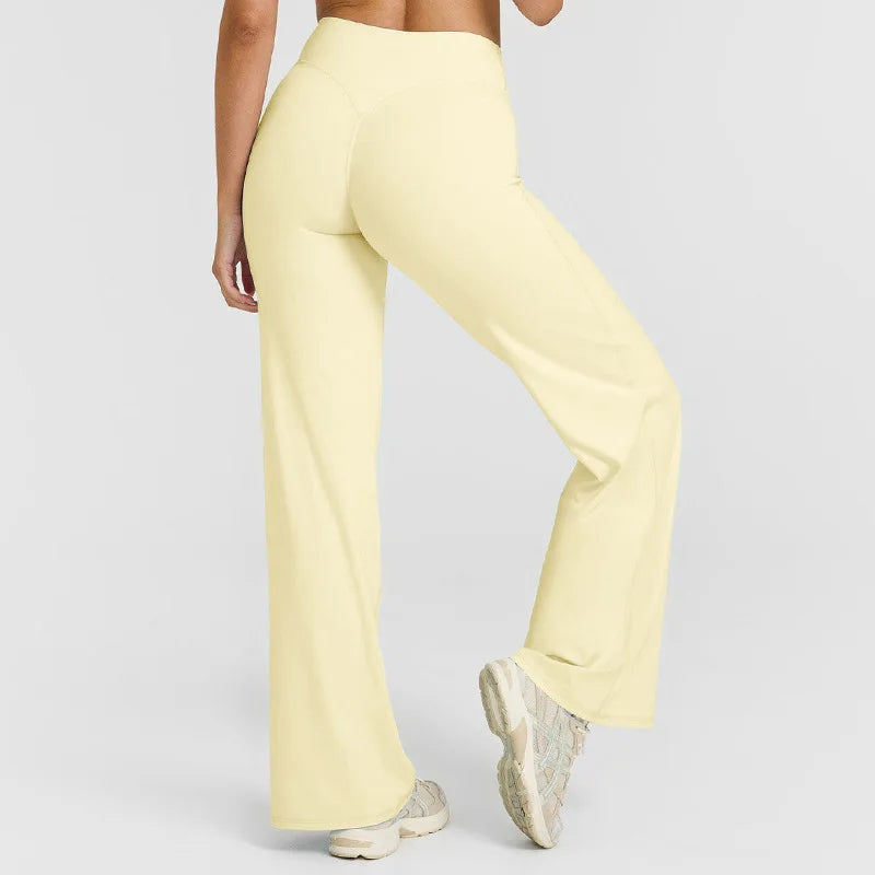 Women's Quick Dry Yoga Wide Leg Pants