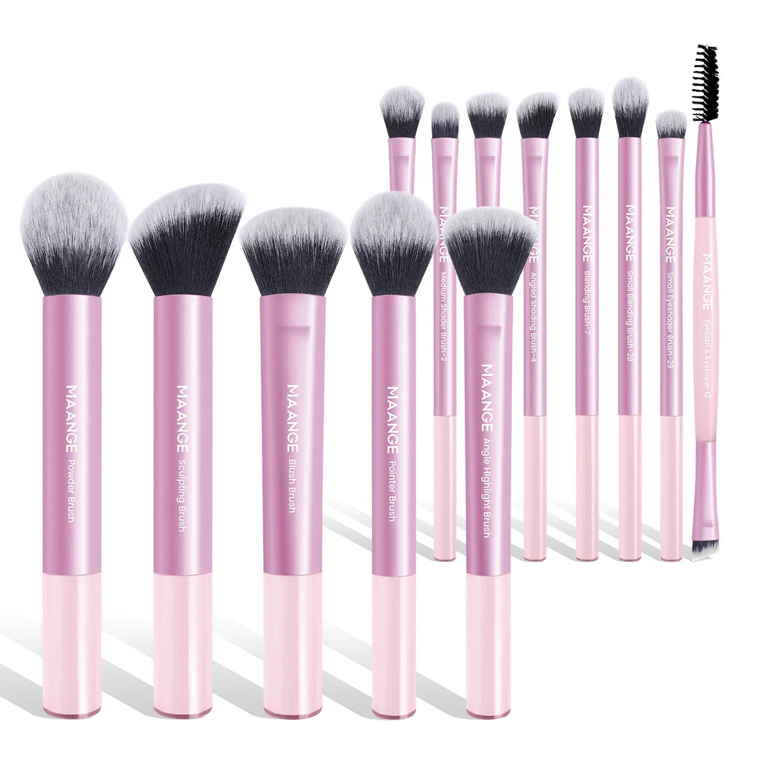 13PCS Makeup Kabuki Blendable Brush Set