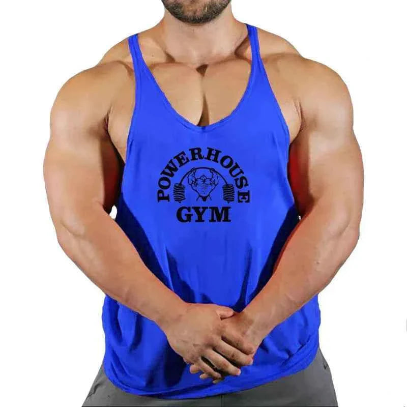 Men's 3D Printed Quick-Dry Sports Tank Top