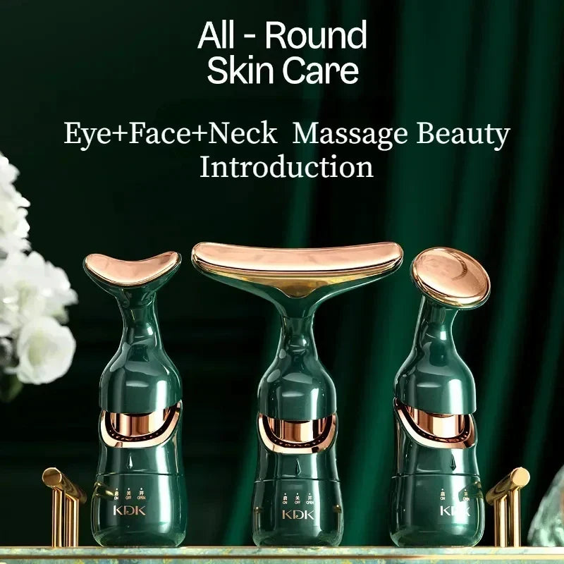 3 In 1 Facial Lifting Device Neck Facial Eye Massager