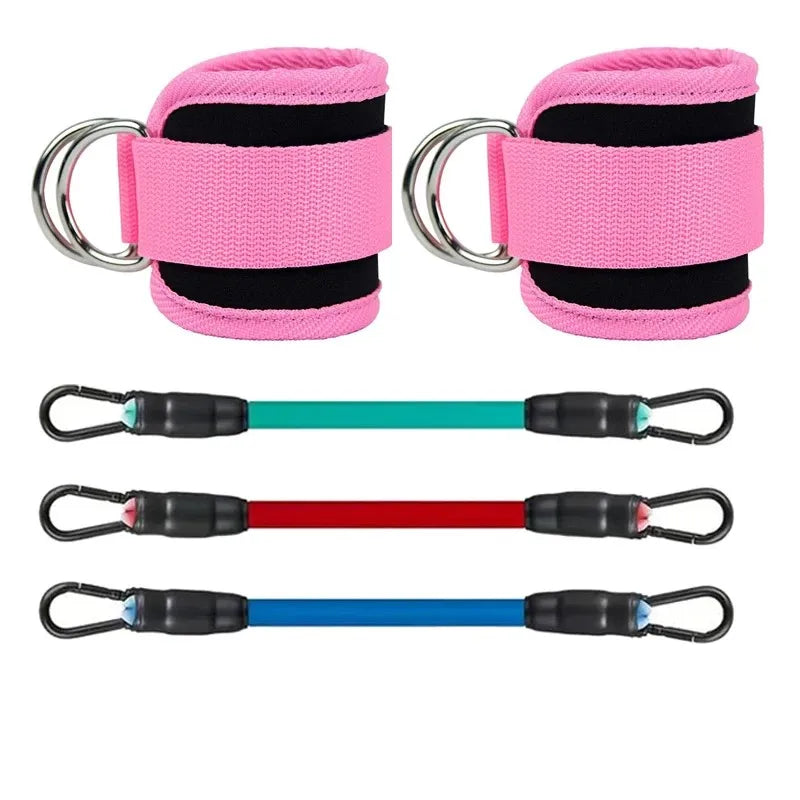Yoga Ankle Straps Resistance Bands Set