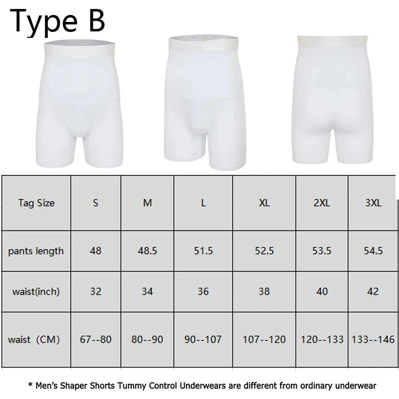 Men's High-Elasticity Comfort Shapewear