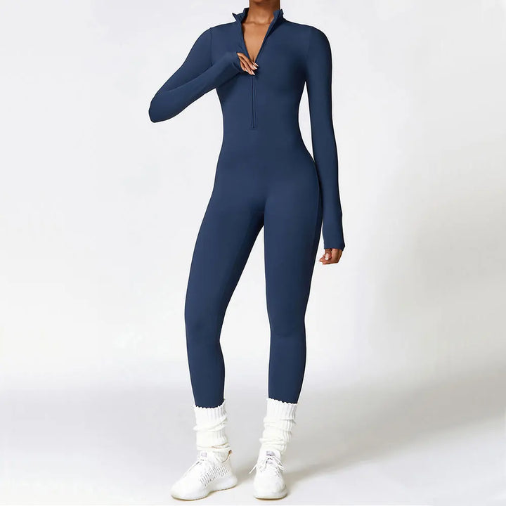 Women's Velvet Jumpsuit Activewear