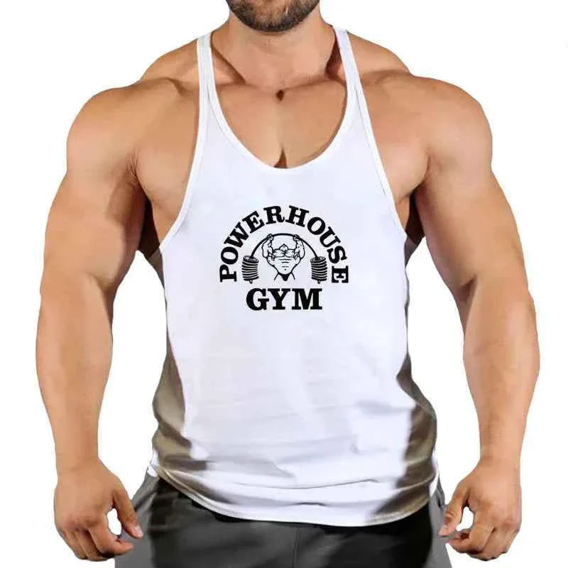 Men's 3D Printed Quick-Dry Sports Tank Top