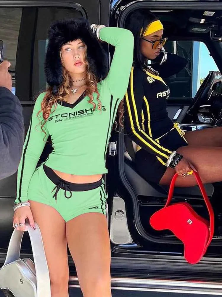 Women's Sporty Tracksuit Set