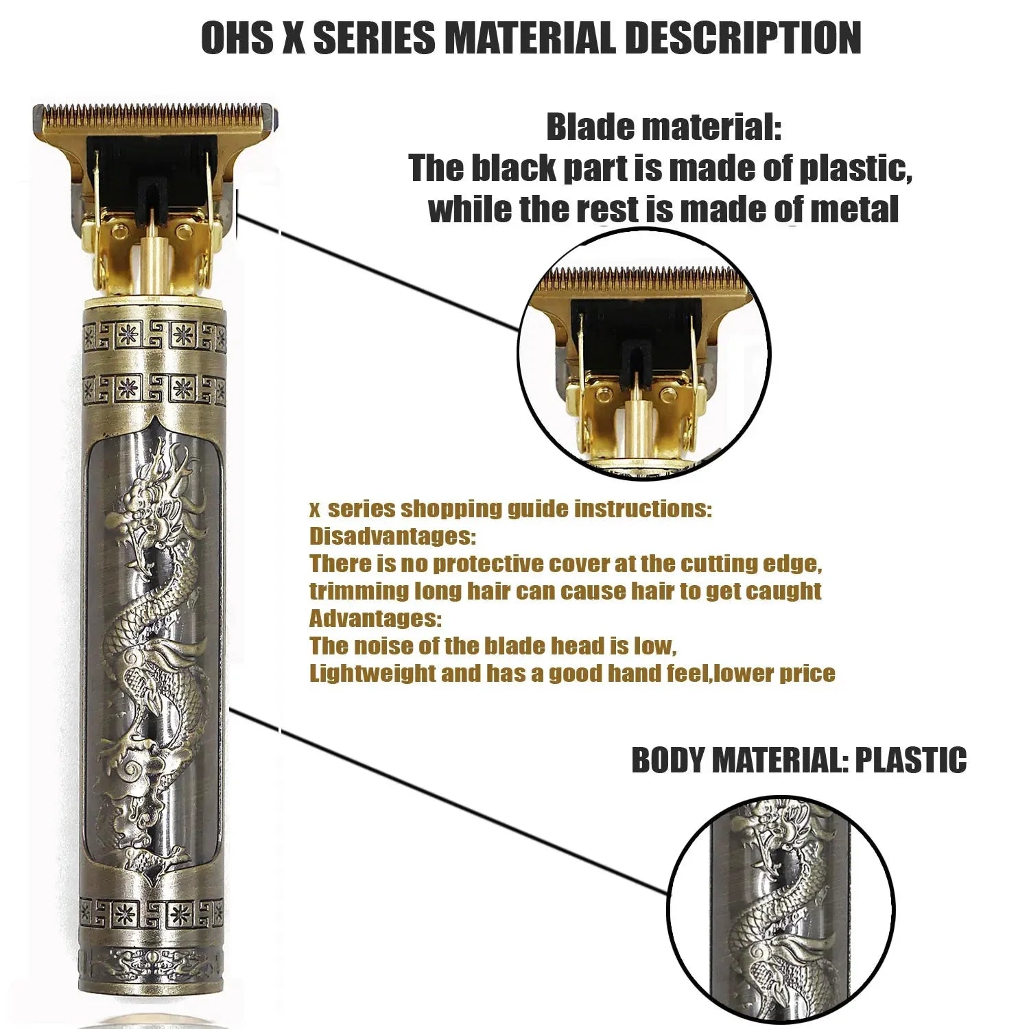 T9 Electric Men's Hair Clippers