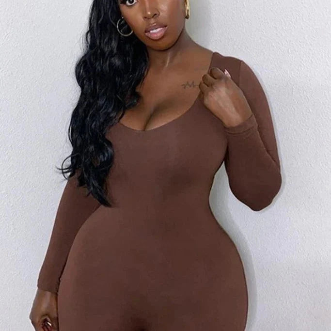 Woman's Full Body Activewear Jumpsuit