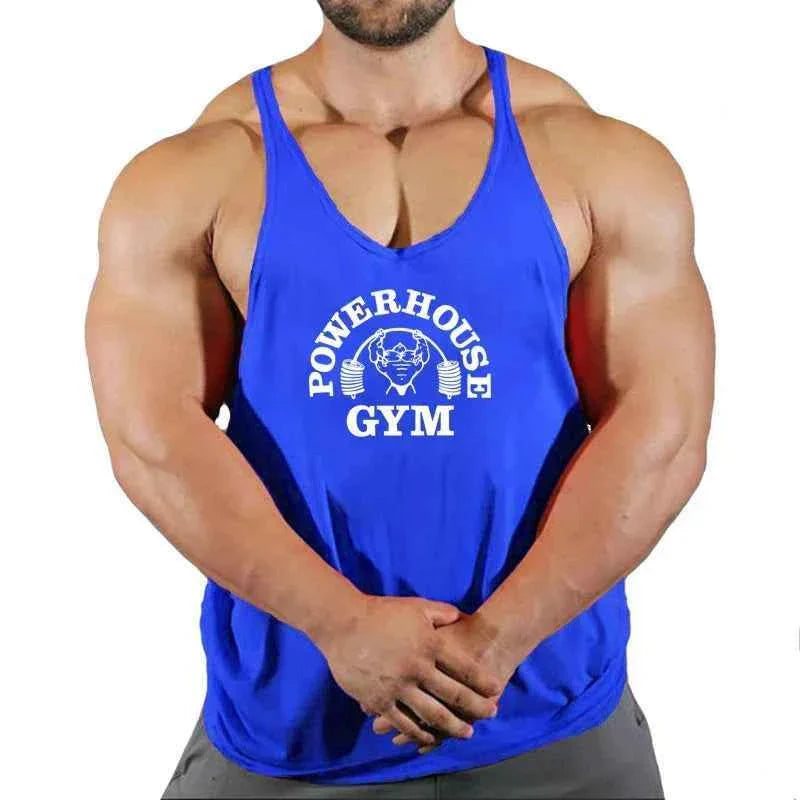 Men's 3D Printed Quick-Dry Sports Tank Top