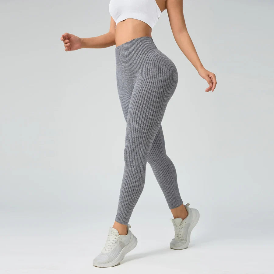 Women's Seamless Tummy Control Yoga Workout Leggings