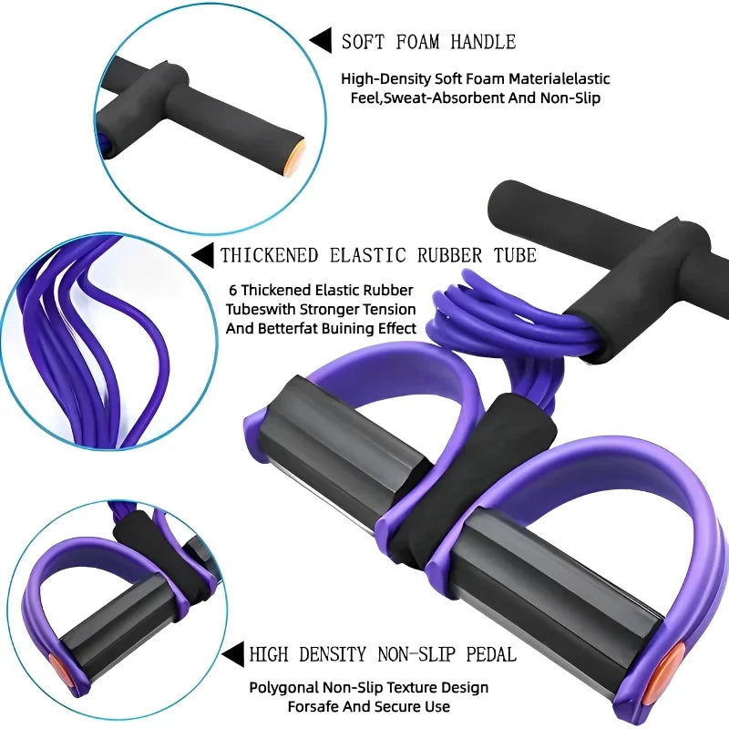 Multi-Functional Yoga Abdominal Strengthening Elastic Band