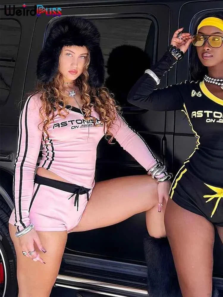 Women's Sporty Tracksuit Set
