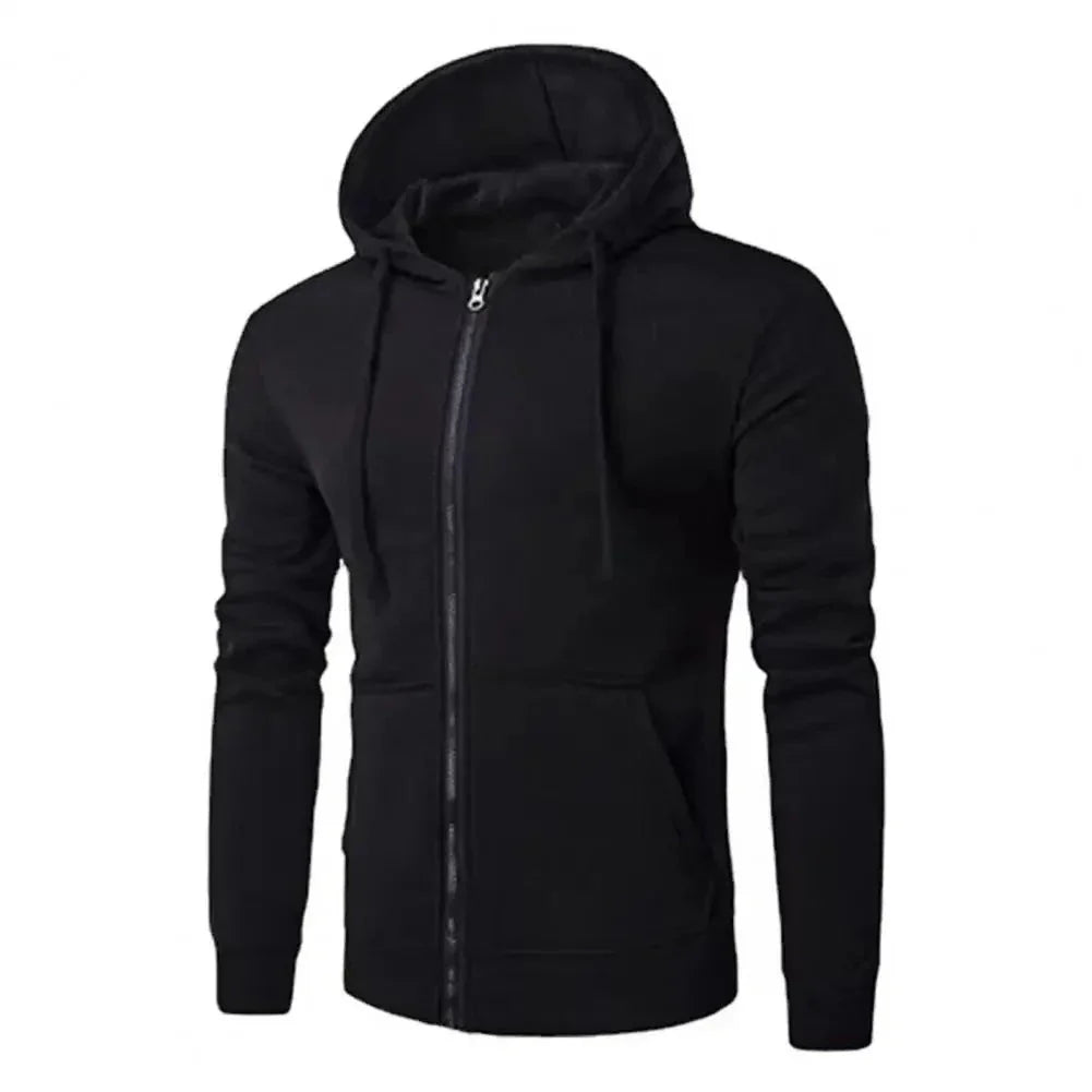 Men's Slim Fit Long Sleeve Casual Sweatshirt Hoodie