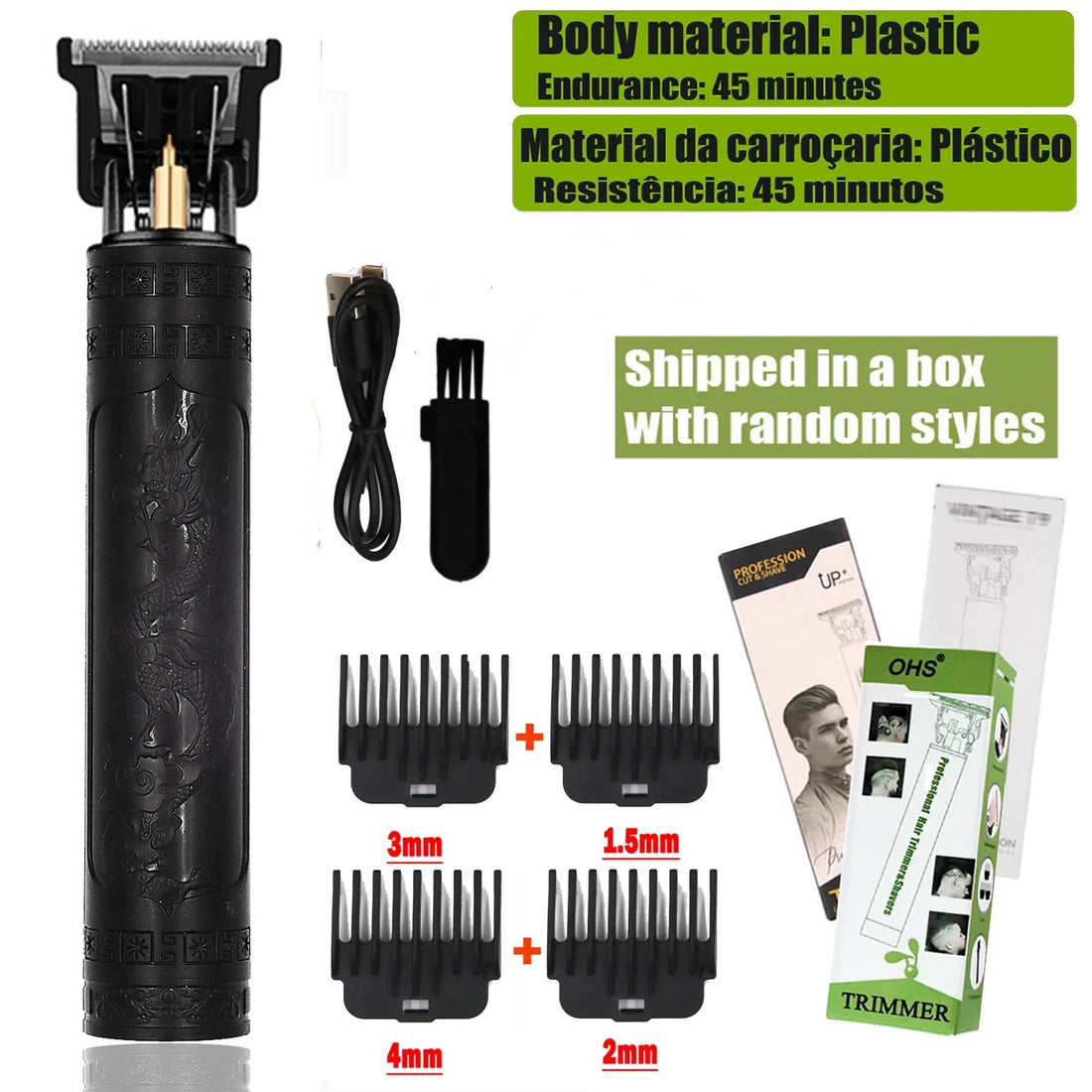 T9 Electric Men's Hair Clippers
