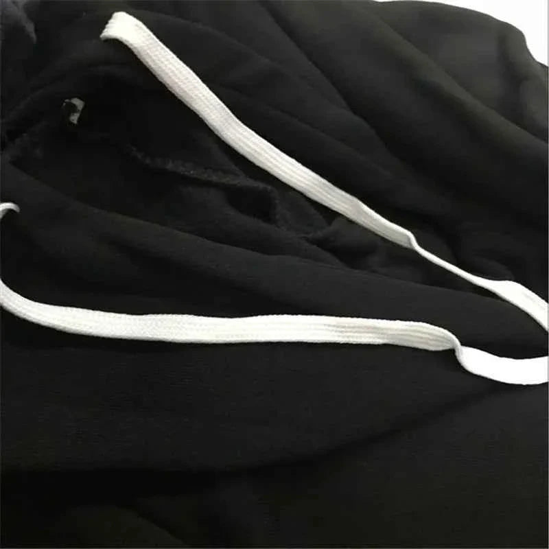 Women's Heart Print Plus Size Hoodie & Sweatpants Set