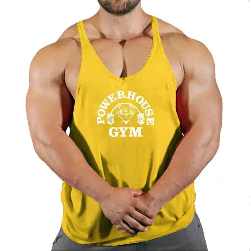 Men's 3D Printed Quick-Dry Sports Tank Top