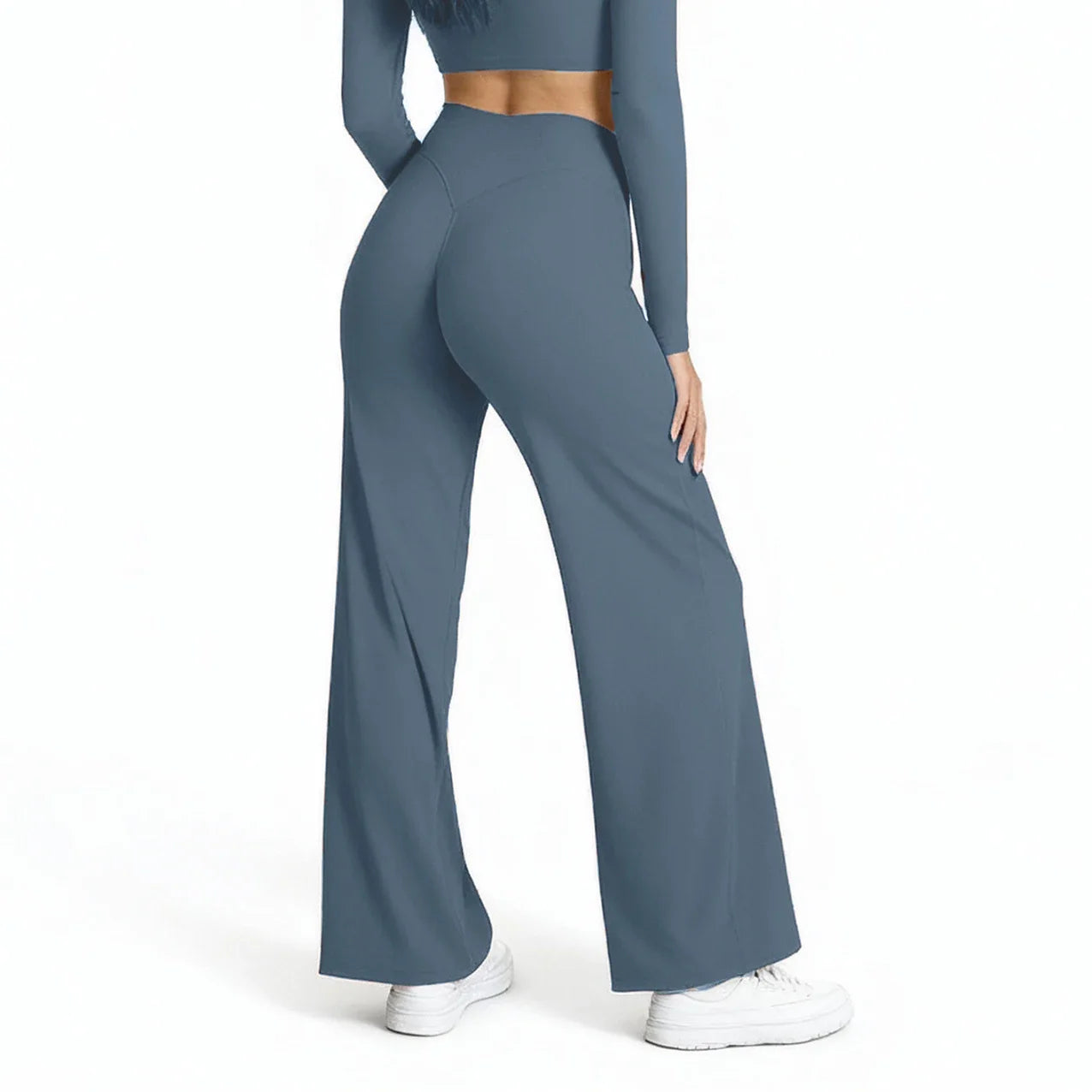 Women's Quick Dry Yoga Wide Leg Pants