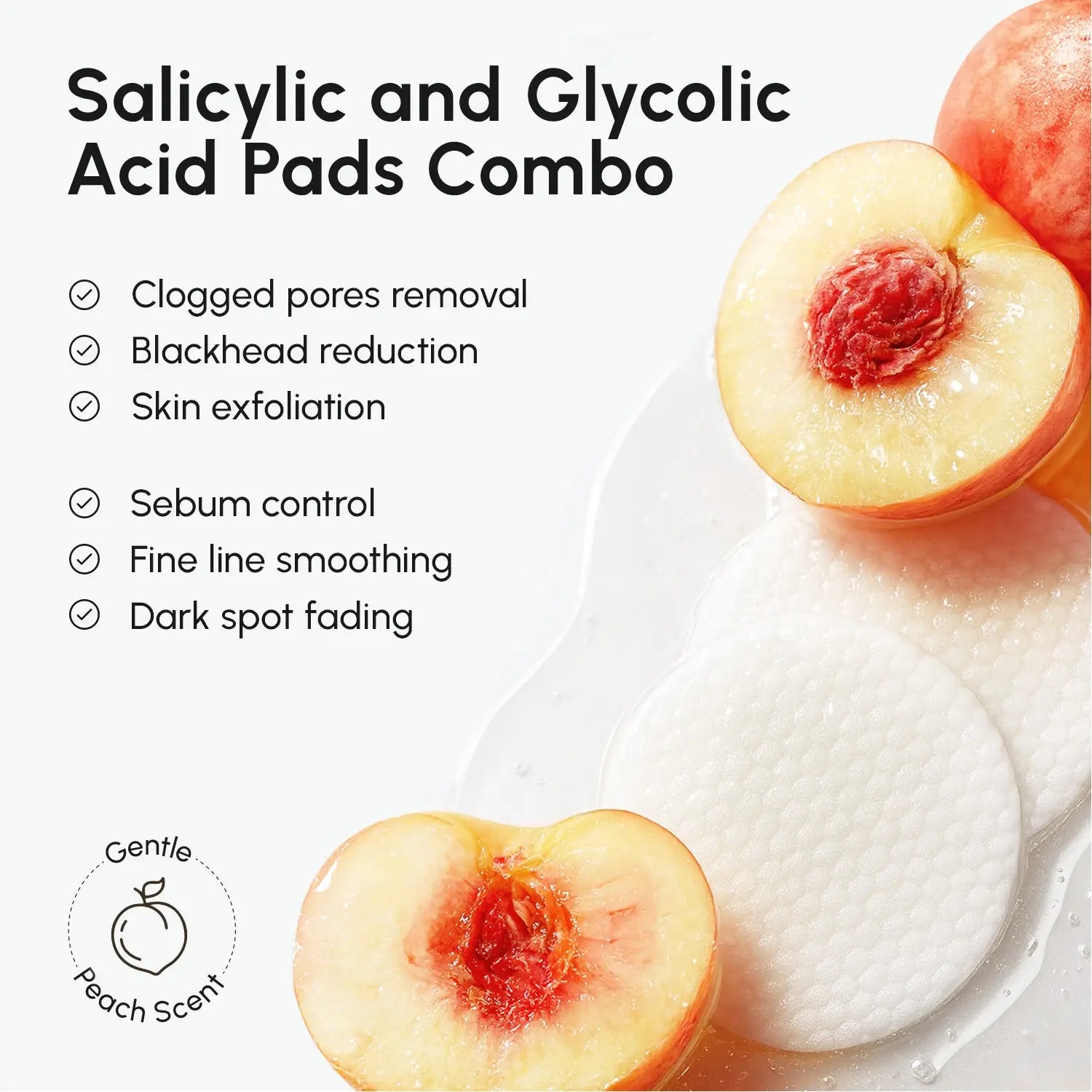Marée® Glycolic & Salicylic Acid Peel Pads