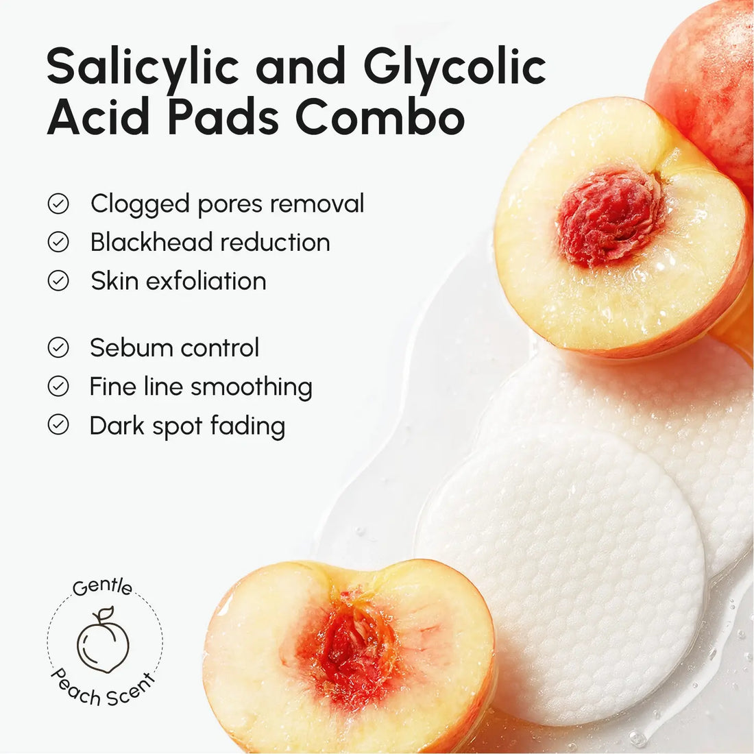 Marée® Glycolic & Salicylic Acid Peel Pads