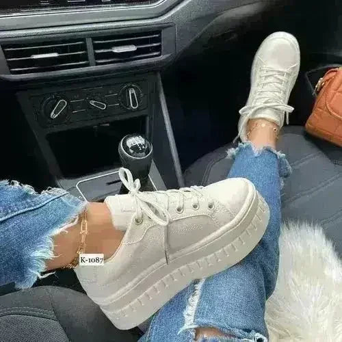Women's Casual Chunky Platform Sneakers