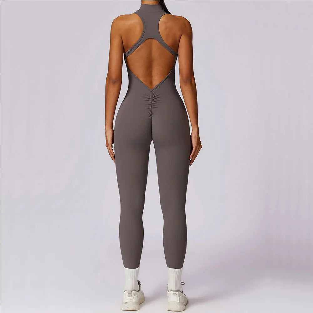 ZipFit Women's Activewear Yoga Jumpsuit
