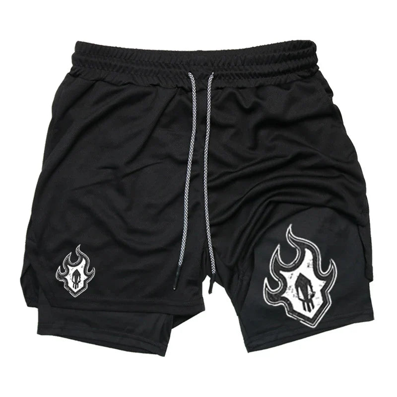FlexiFit Men's 2-in-1 Performance Running Shorts