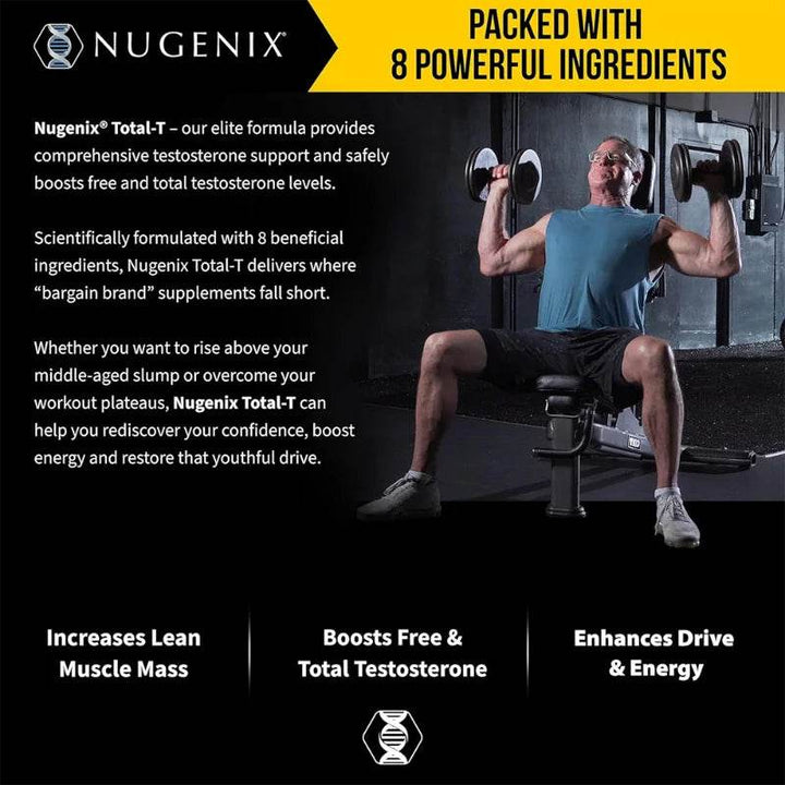 Nugenix-Total T,B Vitamins, Trace Mineral Supplement 90 Capsules