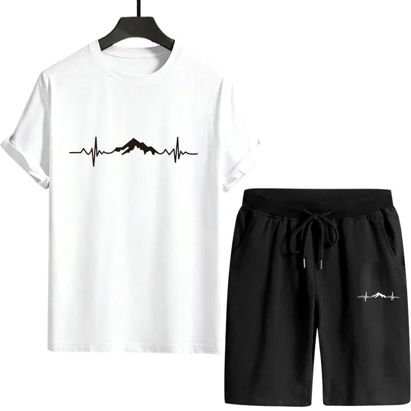 Men's 2026 Summer Casual Tracksuit Set