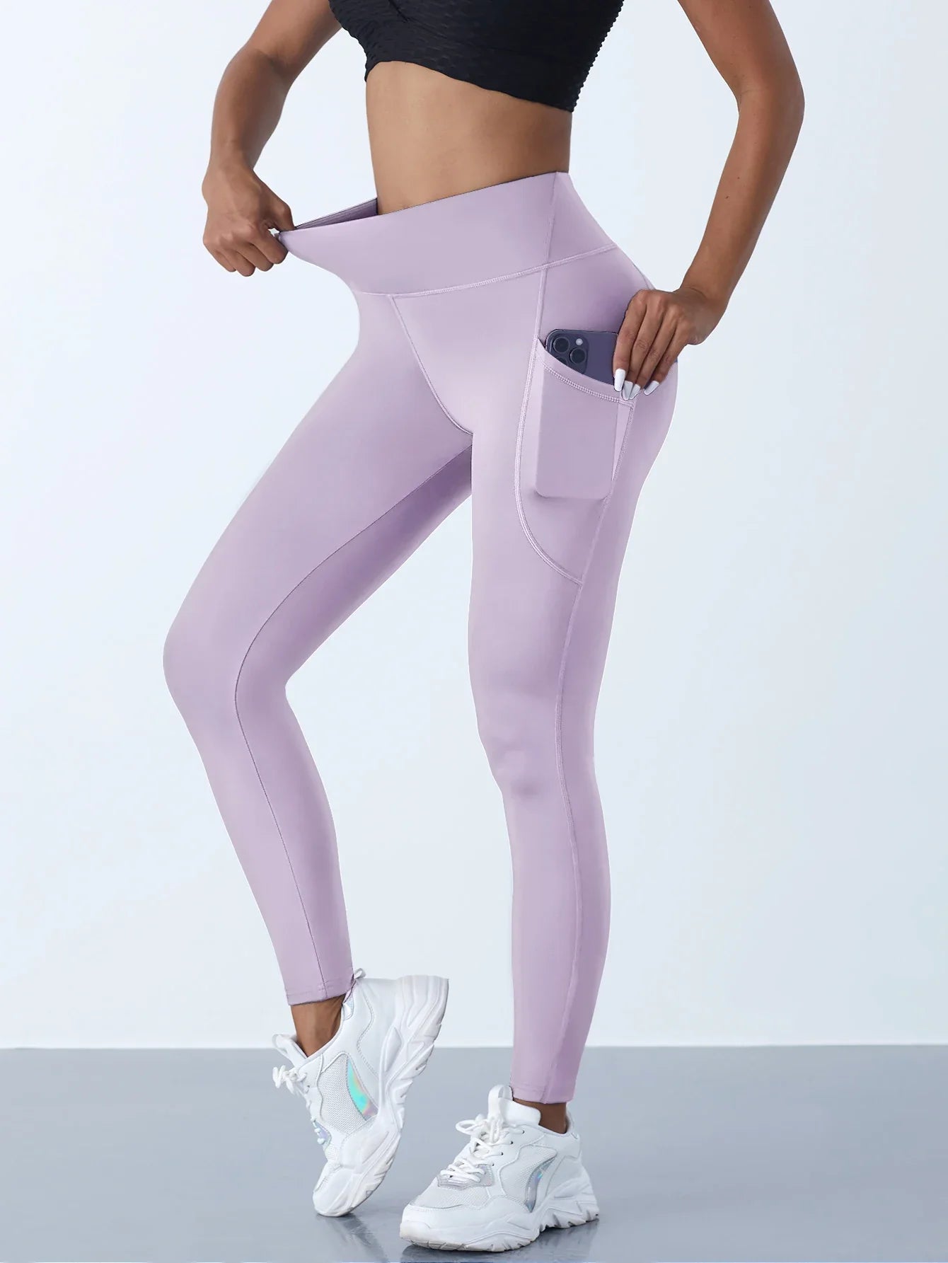 Women's High Waist Yoga Leggings with Pockets