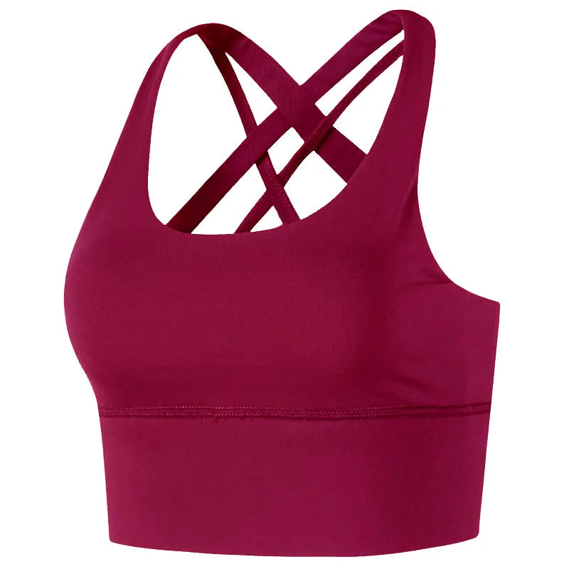 Women's High Impact Sports Bra with Back Closure