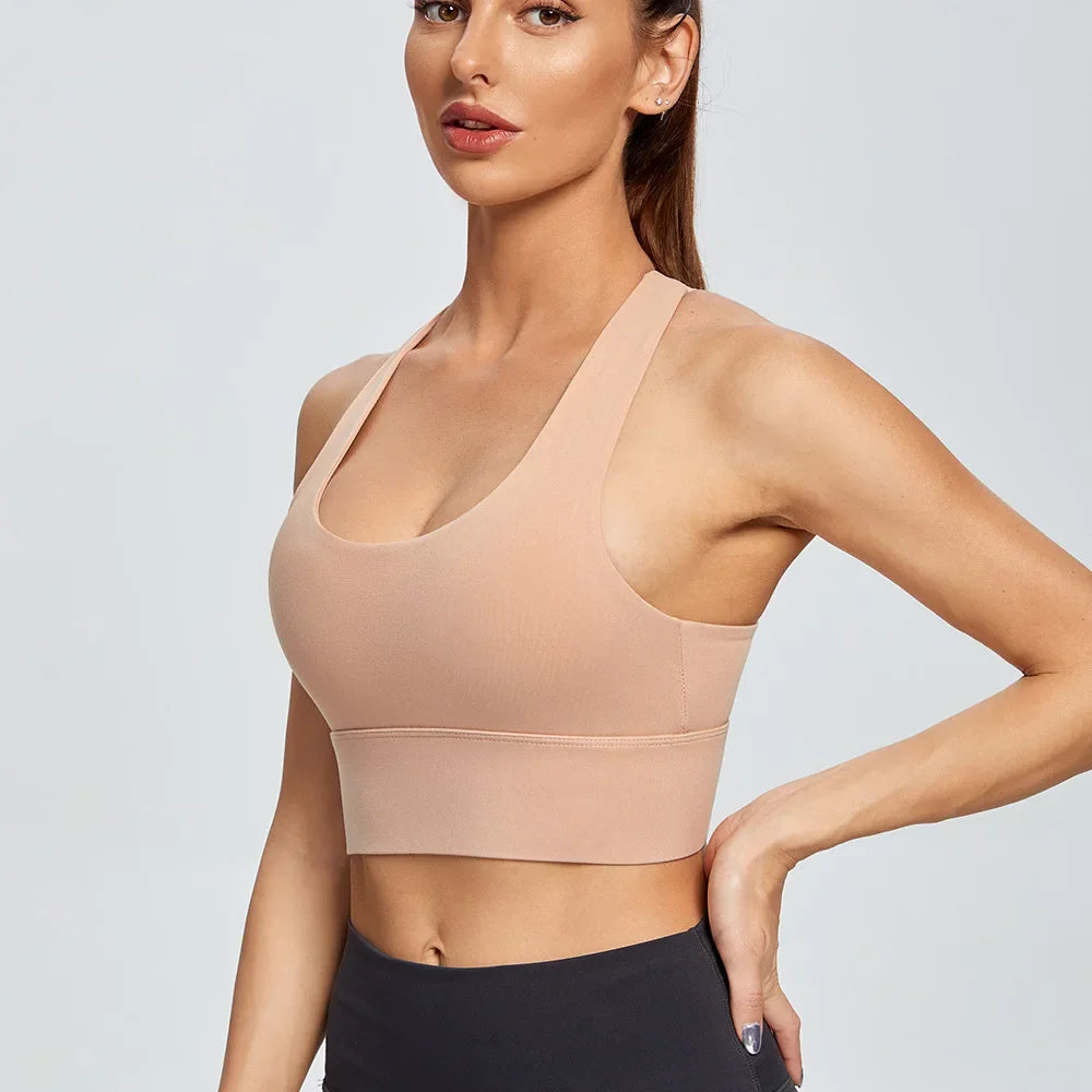 Women's High Impact Sports Bra with Back Closure