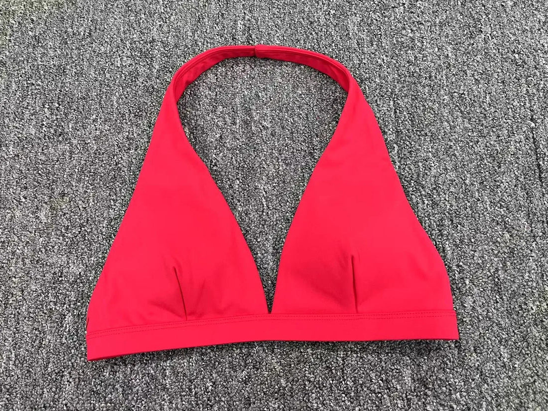 Women's Sexy Halter Backless Sports Bra