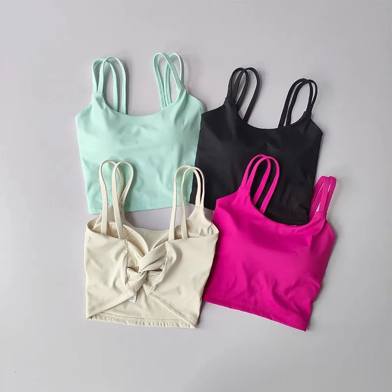 Women's  Sexy Push Up Yoga Top Sports Bras