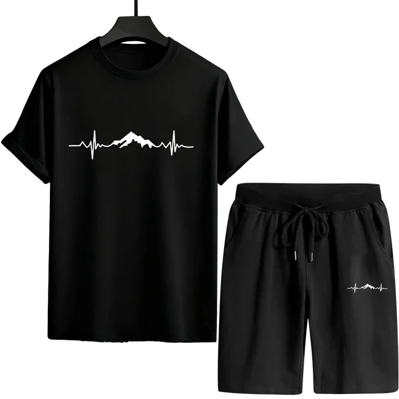 Men's 2026 Summer Casual Tracksuit Set