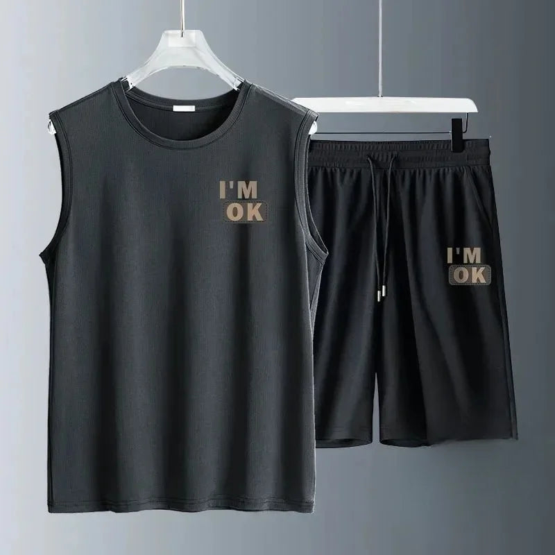 Men's Quick-Dry Basketball Short Set