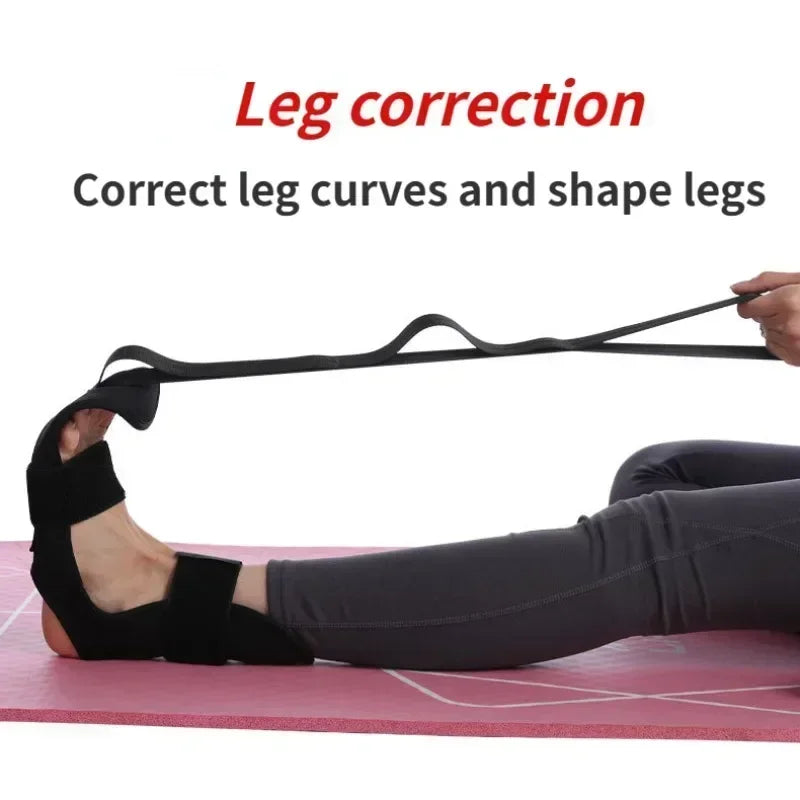 Yoga Leg Flexibility Stretching Rehabilitation Fitness Band/Plantar Fasciitis Foot Care