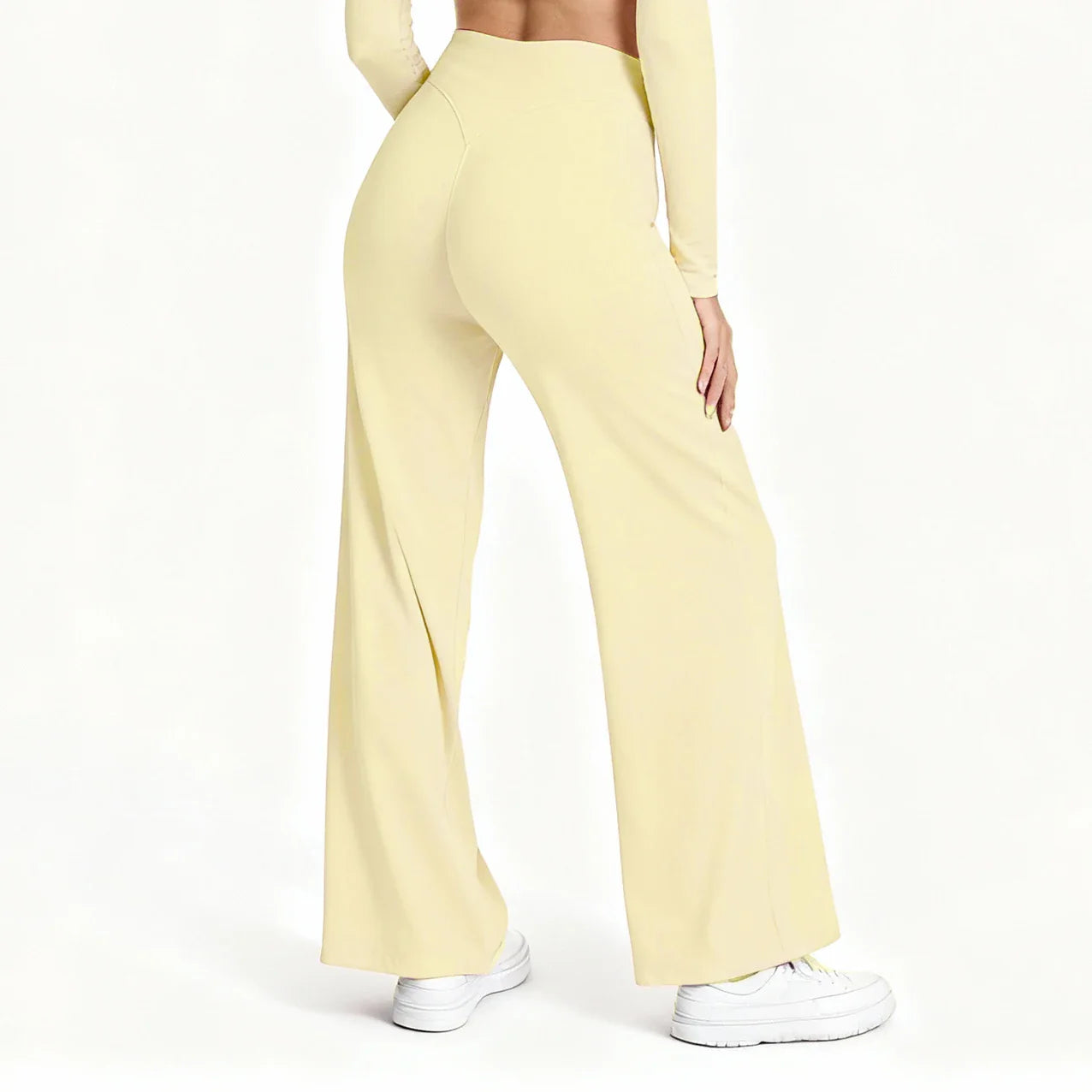 Women's Quick Dry Yoga Wide Leg Pants