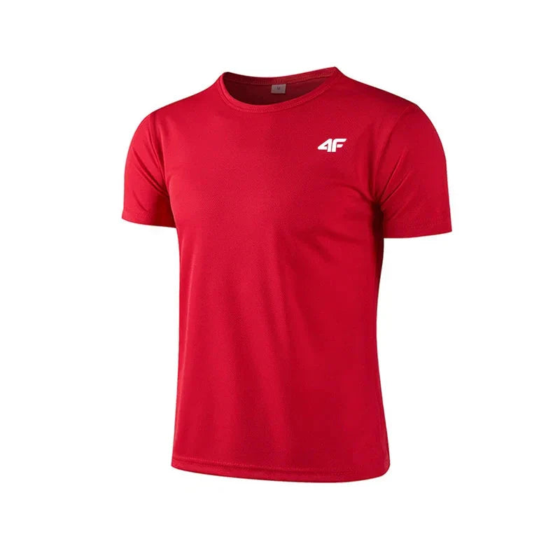 Men's Summer Exercise Training Quick Dry T-shirt