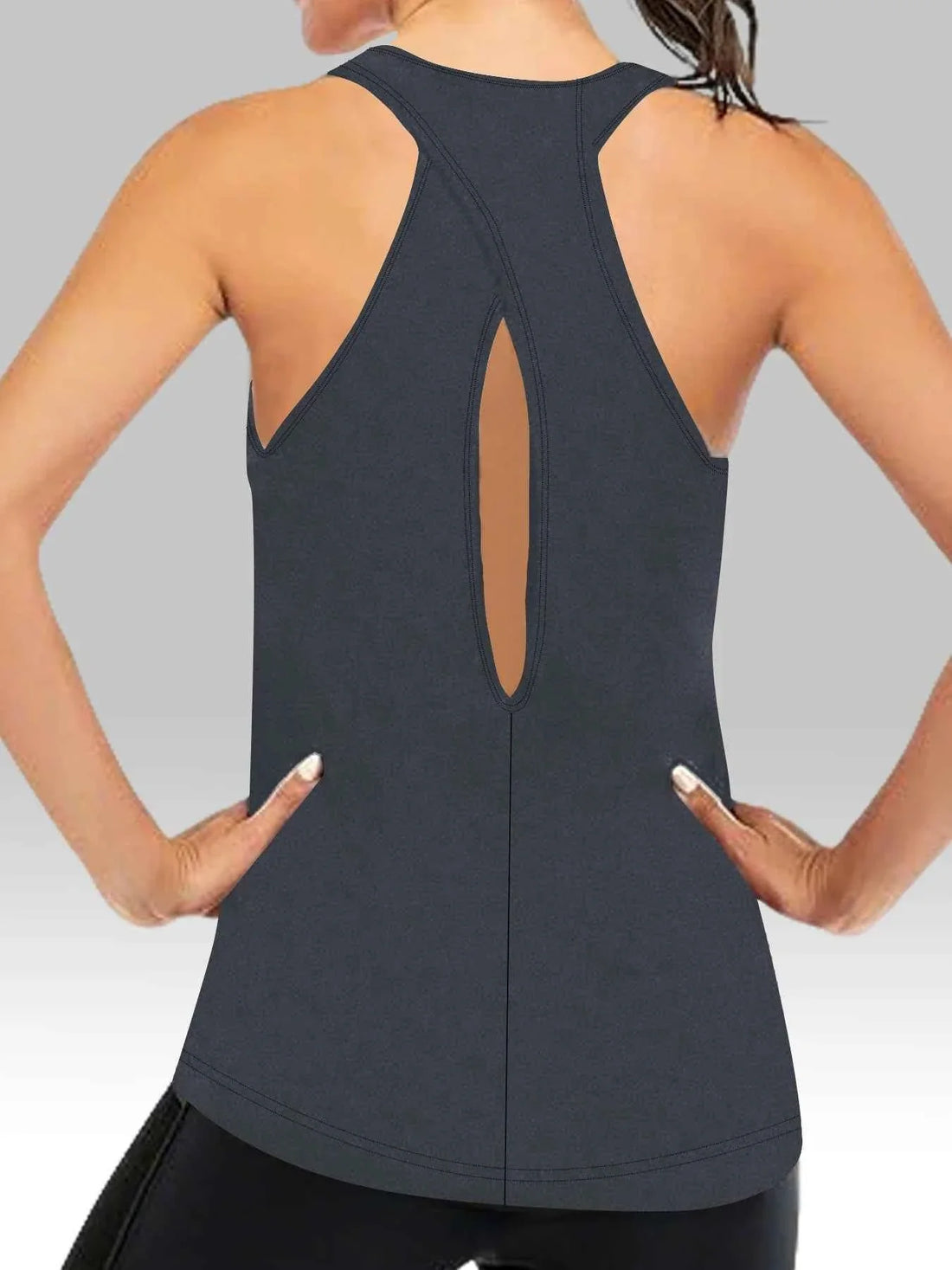 Women's Super Soft Cross Racerback Yoga Tops