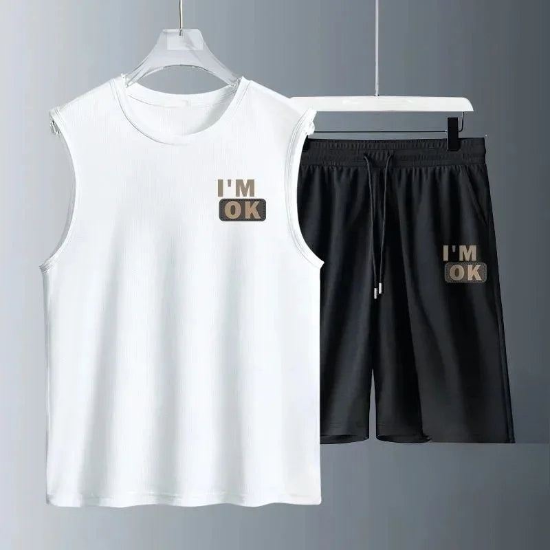 Men's Quick-Dry Basketball Short Set
