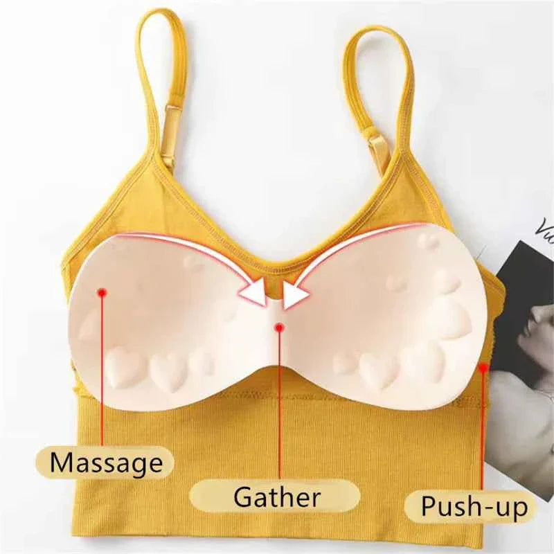 Women's Seamless Beauty Back Sports Bralette