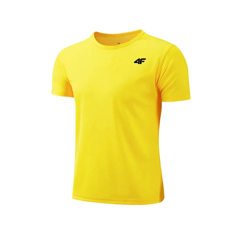 Men's Summer Exercise Training Quick Dry T-shirt