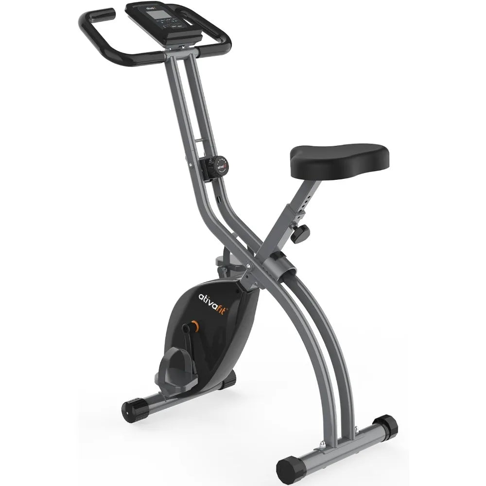 Foldable Fitness Indoor Stationary Exercise Bike