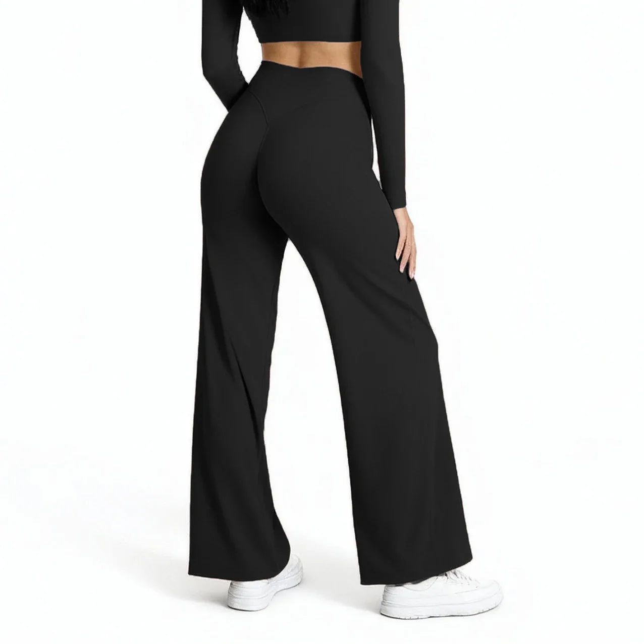 Women's Quick Dry Yoga Wide Leg Pants
