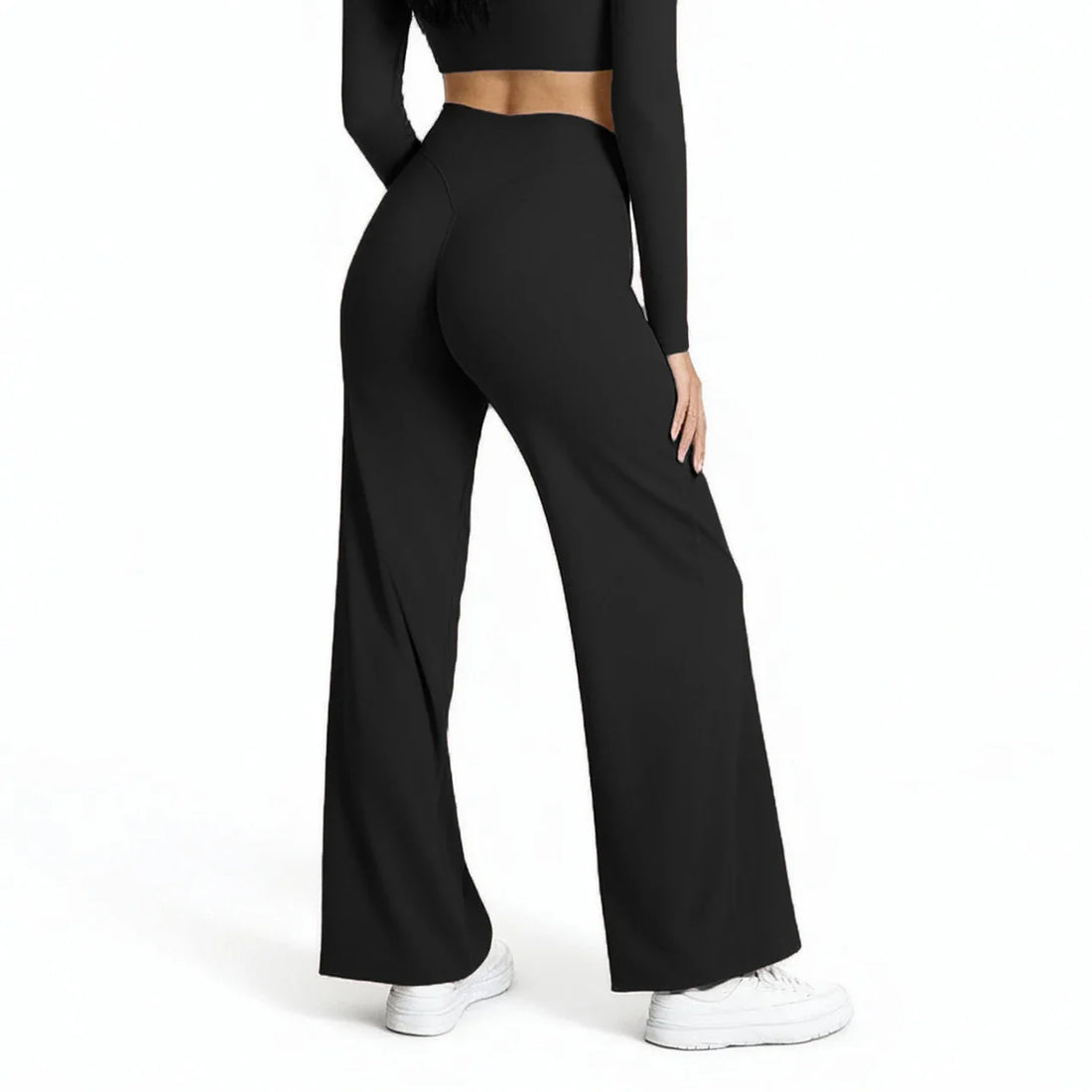 Women's Quick Dry Yoga Wide Leg Pants