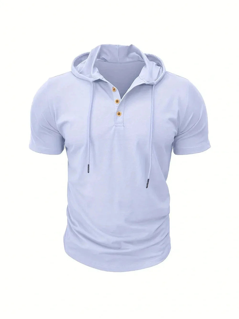 Men's Slim Fit Hooded Breathable T-shirt