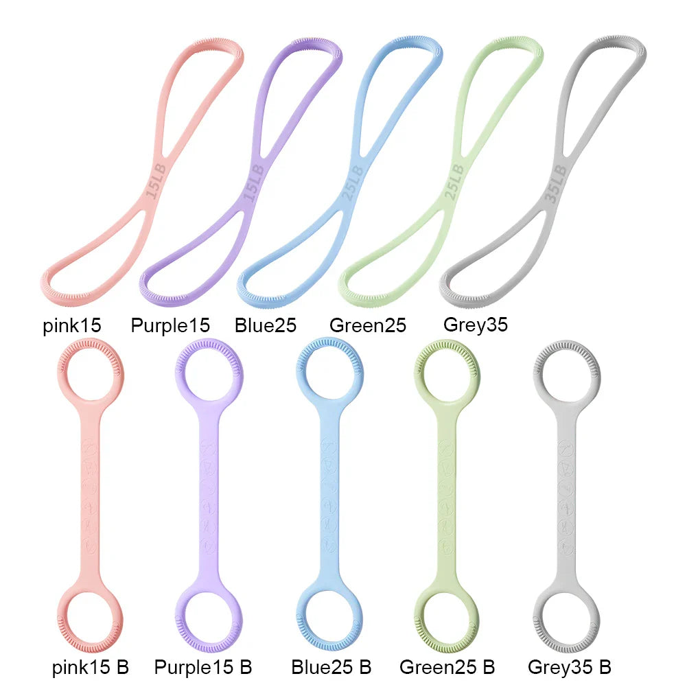 Figure 8 Yoga Fitness Resistance Bands