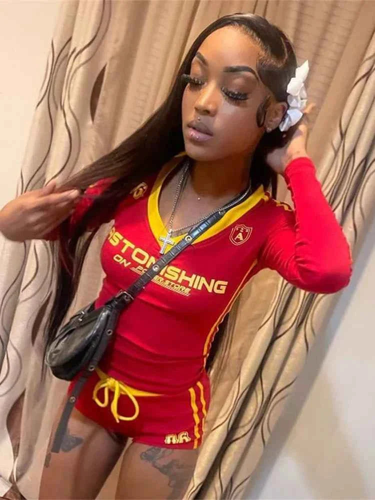 Women's Sporty Tracksuit Set