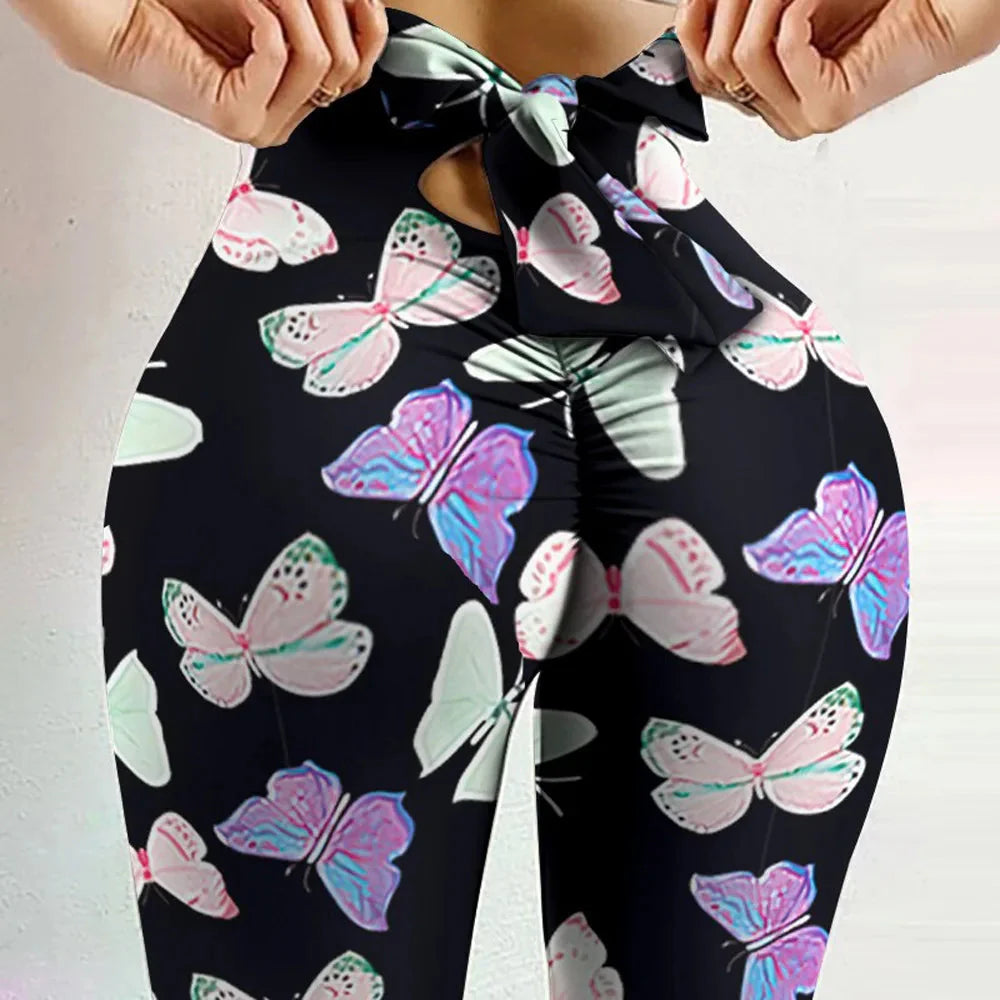 Women's Sexy Fitness Gym High Waist Leggings