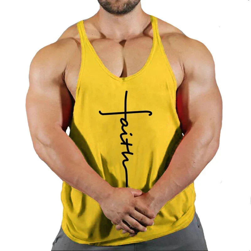 Men's Muscular Fitness Tank Top