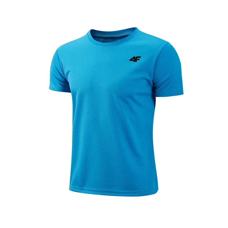 Men's Summer Exercise Training Quick Dry T-shirt